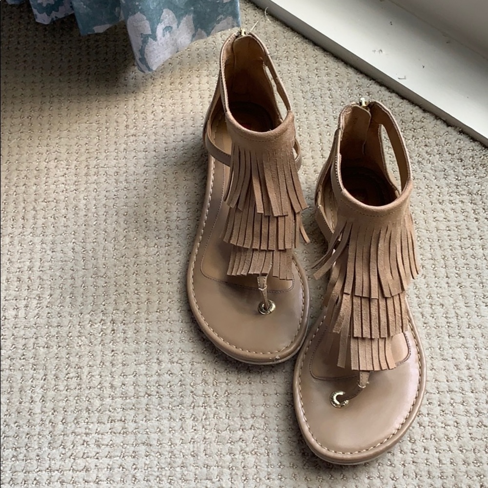 Fringe Sandal